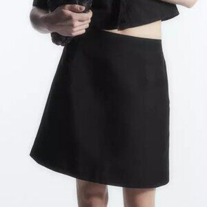 Classic Black A-Line Zara Skirt